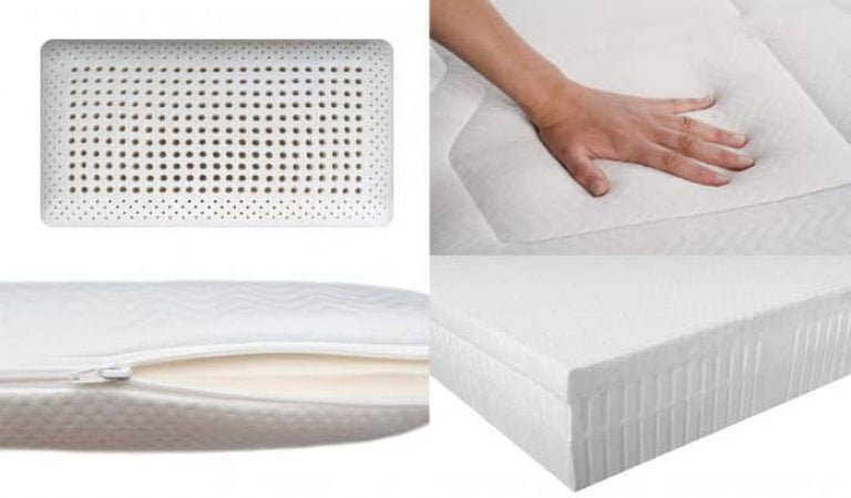 aspect, test et composition d'un matelas en latex