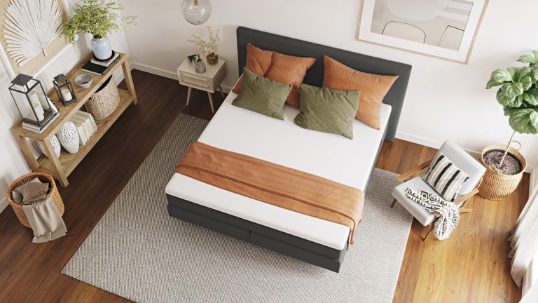 Ensemble Boxspring et matelas Emma