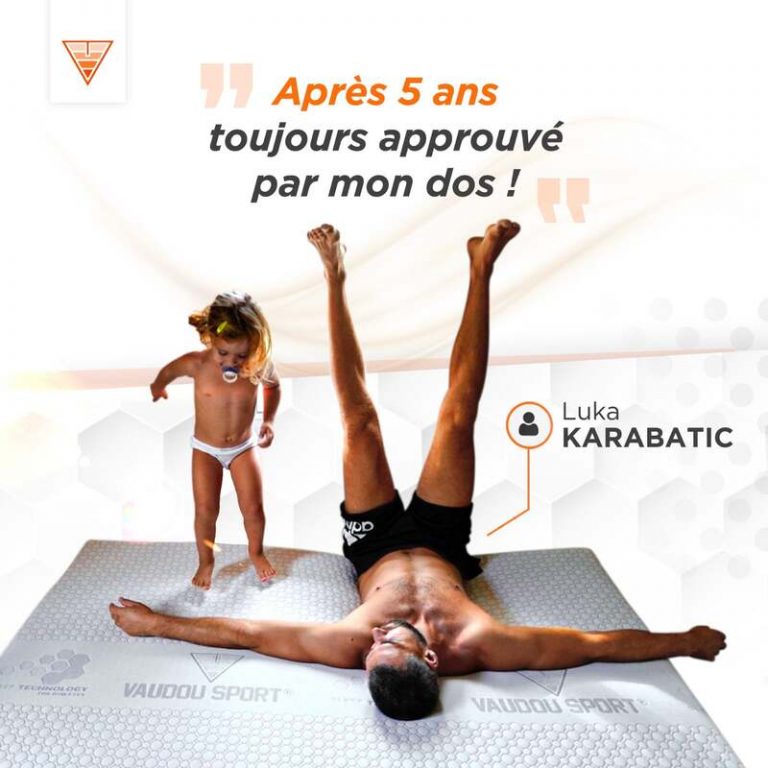 de nombreux sportifs français dorment sur le matelas warrior