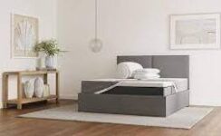 ensemble matelas hybride Emma lit coffre et accessoires